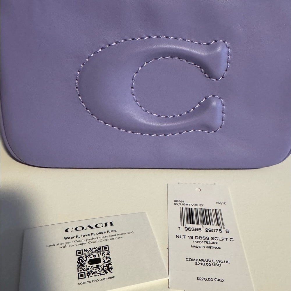 Coach Leather Nolita Shoulder Bag CR364 - Picture 6 of 8
